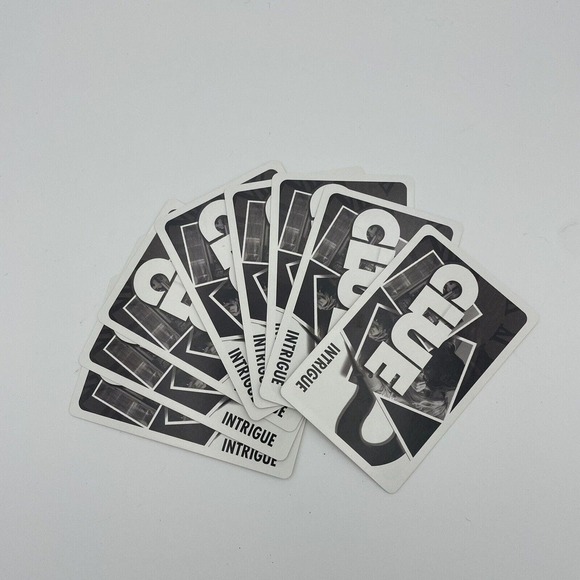 Clue Replacement Intrigue Clock Time Cards 2008 Board Game - Picture 2 of 2